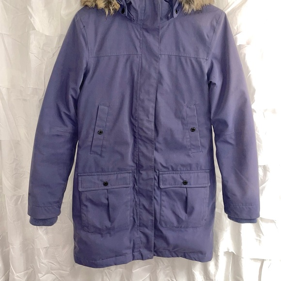 McKinley periwinkle down-insulated winter coat, size small - Picture 4 of 6
